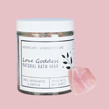 Load image into Gallery viewer, Goddess Bath Soak: Love Goddess
